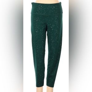 GapFit dark green leggings with sparkle details